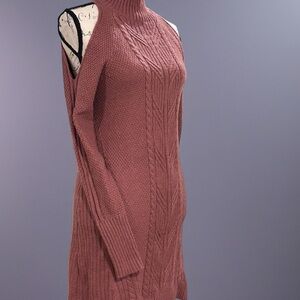 Express Cold Shoulder Knit Dress Sz S NWT